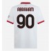 Maillot de foot AC Milan Tammy Abraham #90 Extérieur vêtements 2024-25 Manches Courtes